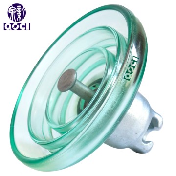 U210B IEC Standard 210kn Suspension Glass Insulator with Cap and Pin Toughened Suspension Glass isolator