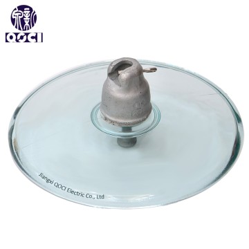 Glass Insulator U210AD With Zinc Bushing