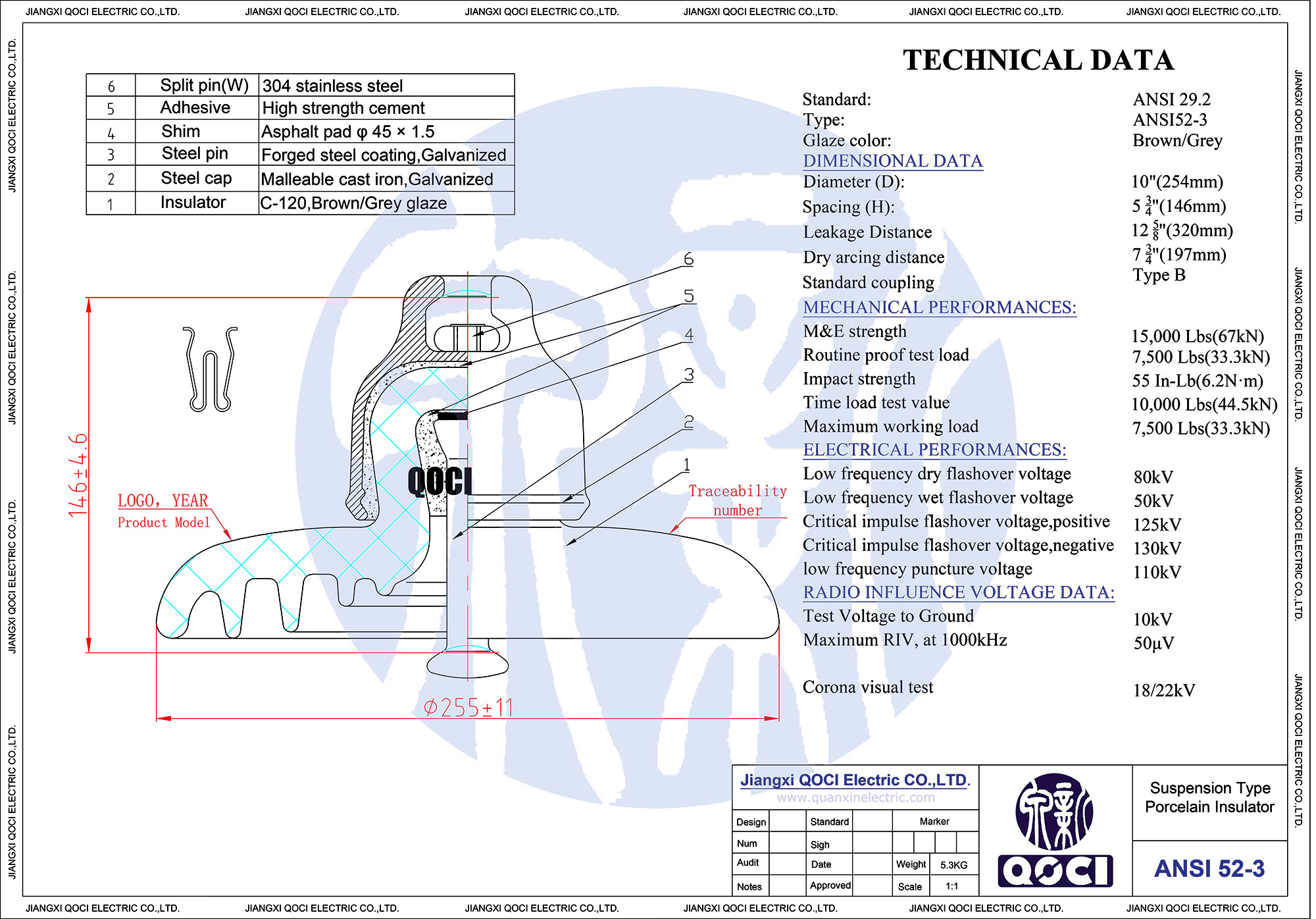 Qoci Electric- ANISI 52-3 Porcelain Insulator Product drawing.jpg