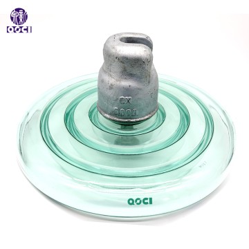 U300B High Voltage Superior Quality Disc Suspension Toughened Glass Insulator