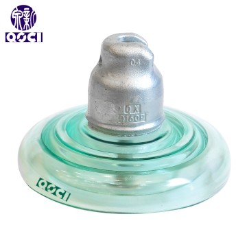 160KN Toughened U160BS Suspension Glass Insulator
