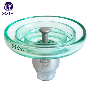 High Voltage Power Transmission Use 160kN U160BM Disc Glass Suspension Insulator