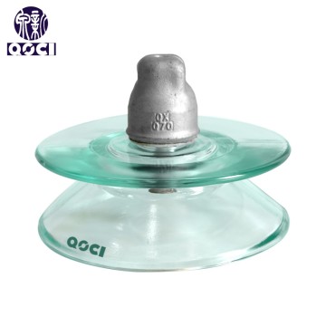 U70BLD External Double-shed Type Glass Insulators IEC Standard for High Voltage Lines