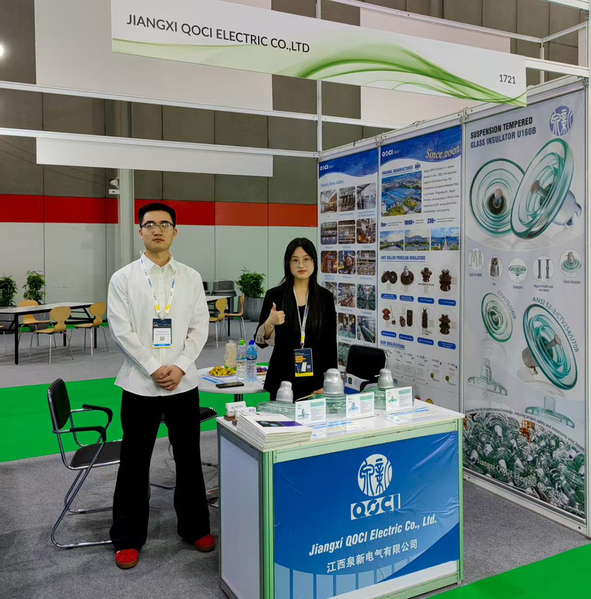 QOCI ELECTRIC Shines at Enlit Asia 2025, Demonstrating Excellence in the Insulator Industry