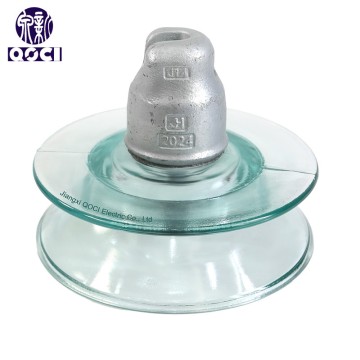 100kN U100BD Double-Shed Type Glass Insulators IEC Standard for High Voltage Lines