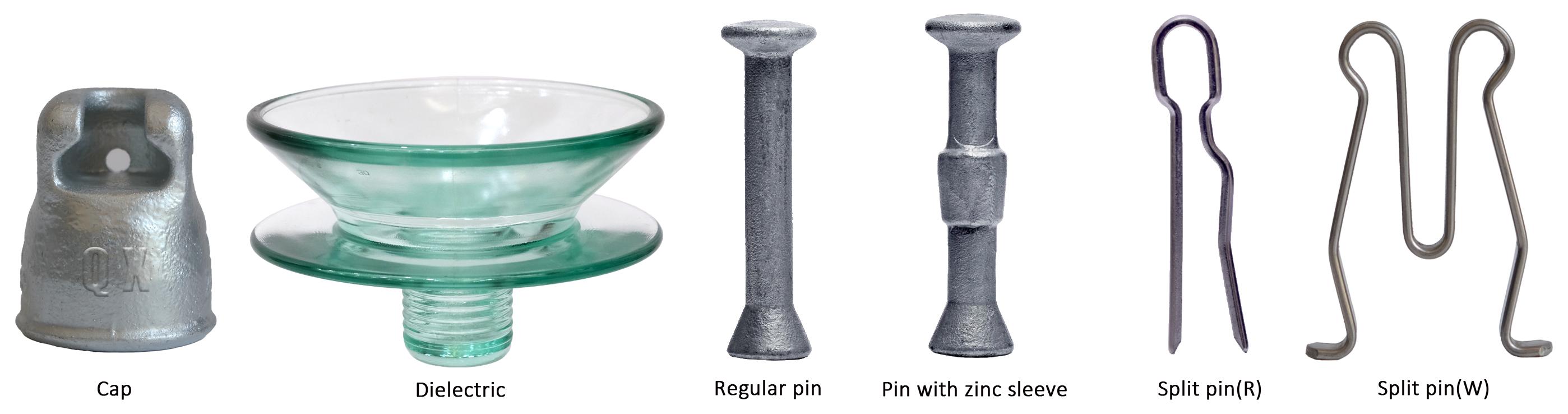 U70BLD External Double-shed Type Glass Insulators IEC Standard for High Voltage Lines (6)