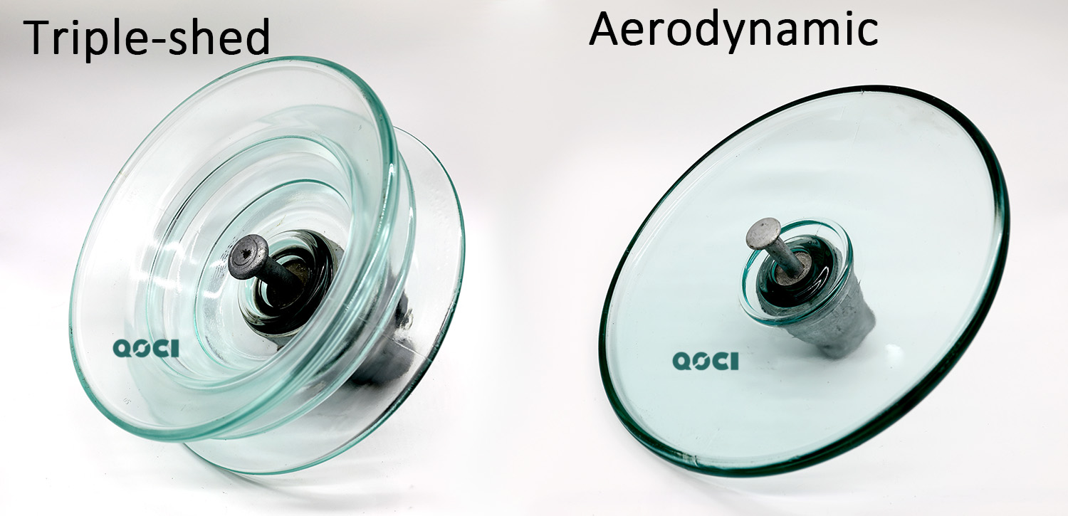 U70BLD External Double-shed Type Glass Insulators IEC Standard for High Voltage Lines (2)